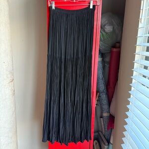 Double D Ranch Vintage Black Maxi Skirt